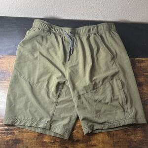 Gerry Shorts Men's Large Explore The Possibilities Green‎ Sweats Workout